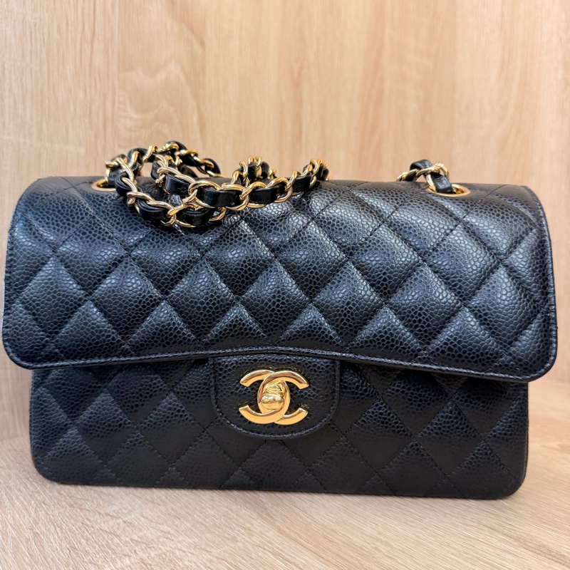 Chanel 黑金荔枝皮coco23-2