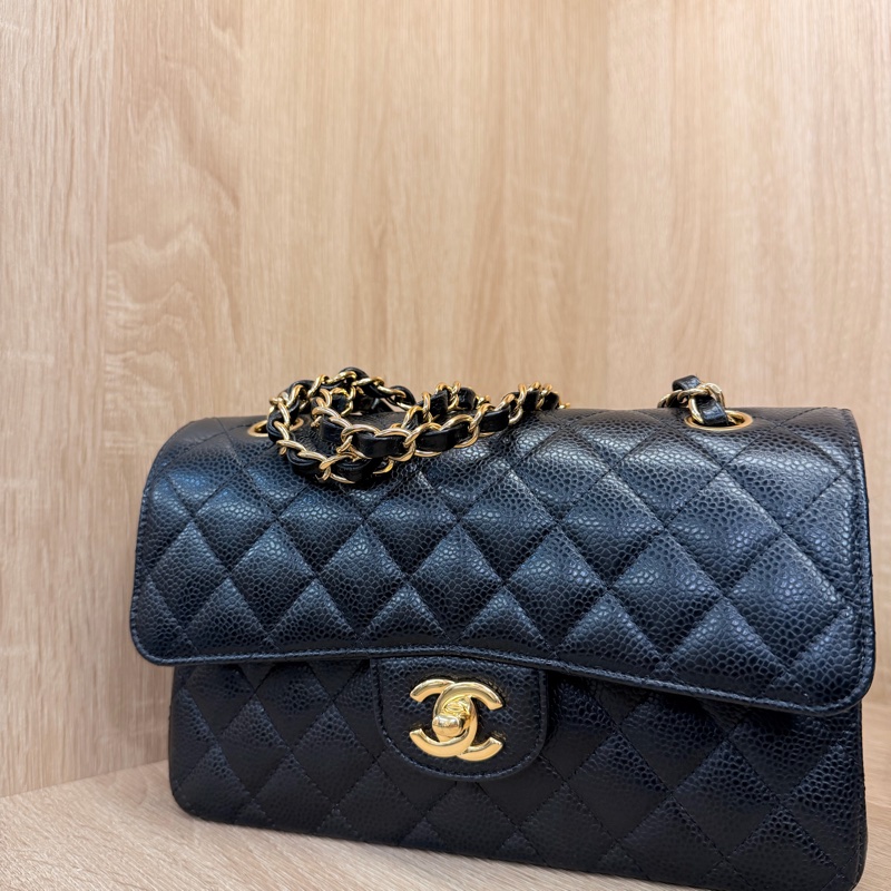 Chanel 黑金荔枝皮coco23-4