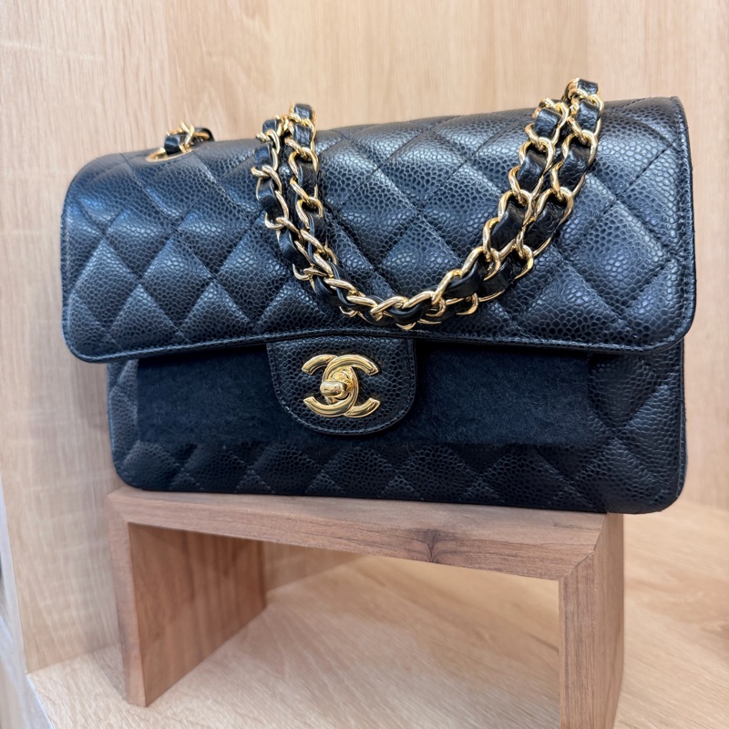 Chanel 黑金荔枝皮coco23-6