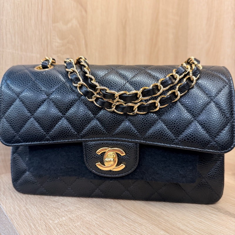 Chanel 黑金荔枝皮coco23-7