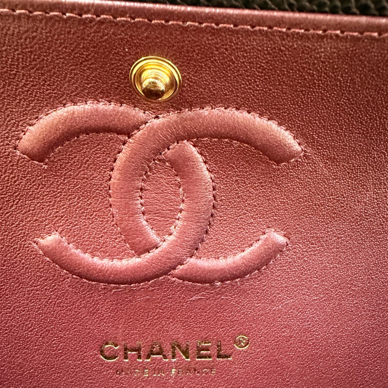 Chanel 黑金荔枝皮coco23-20