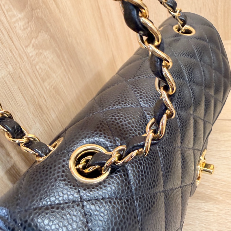 Chanel 黑金荔枝皮coco23-29