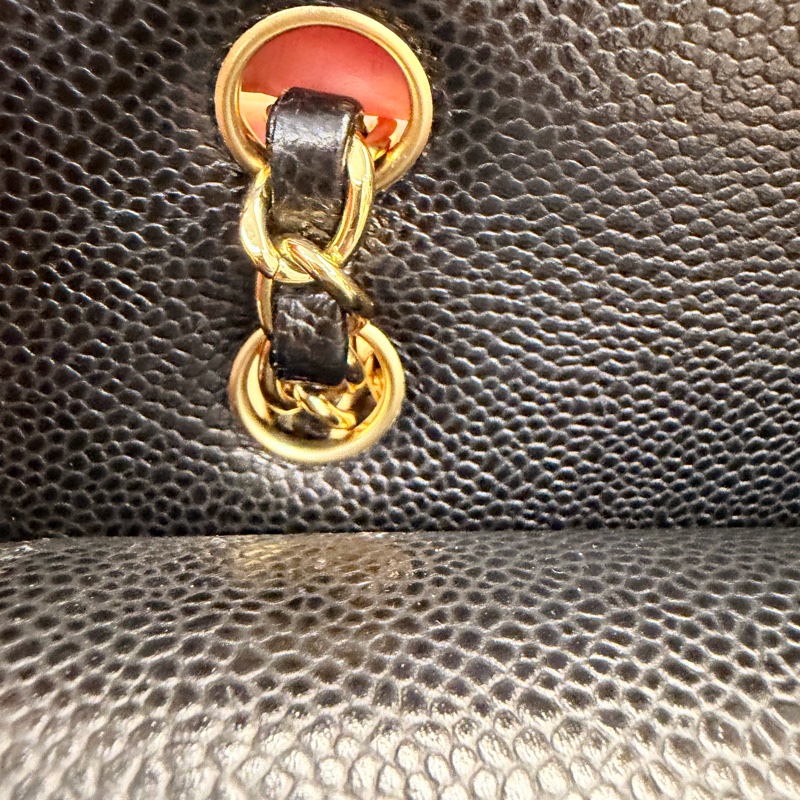 Chanel 黑金荔枝皮coco23-30