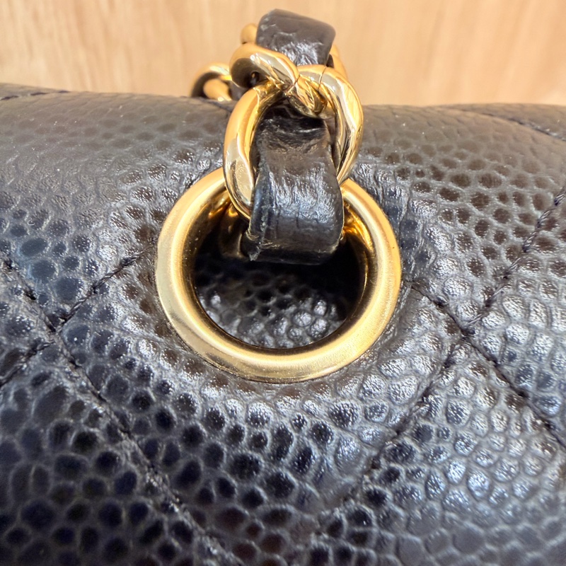 Chanel 黑金荔枝皮coco23-33
