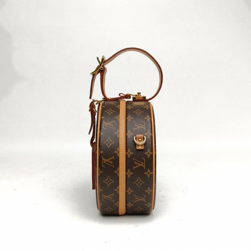 LOUIS VUITTON PETITEBOITE硬圓餅中號17.5老花PVC2018肩背包-1