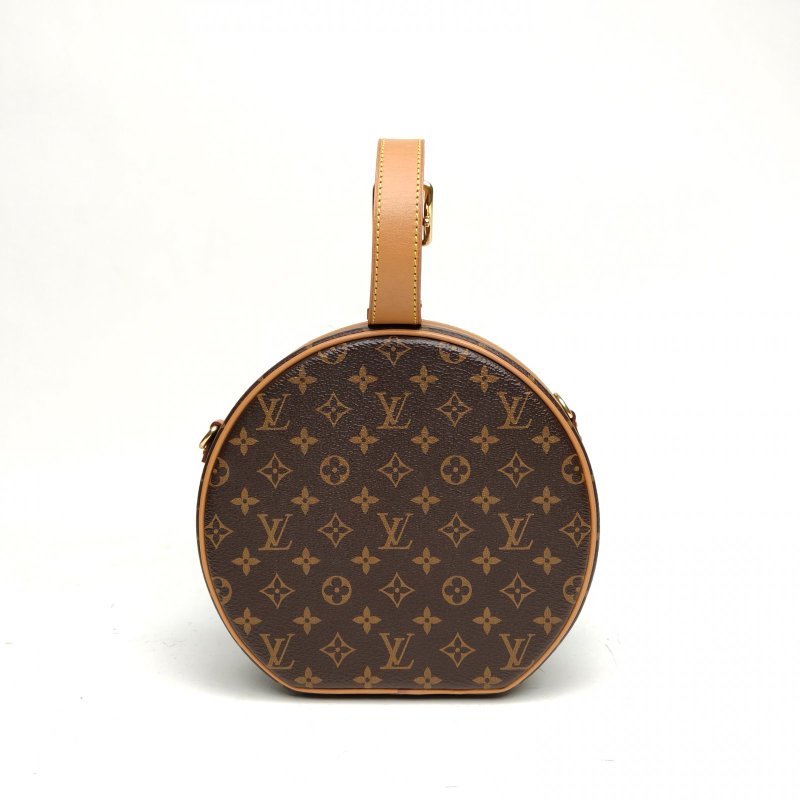 LOUIS VUITTON PETITEBOITE硬圓餅中號17.5老花PVC2018肩背包-2