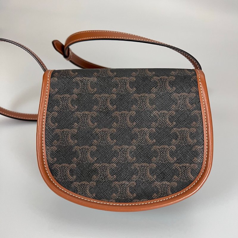 CELINE F.AT.2244 老花BESACE 肩背包 MINI-1