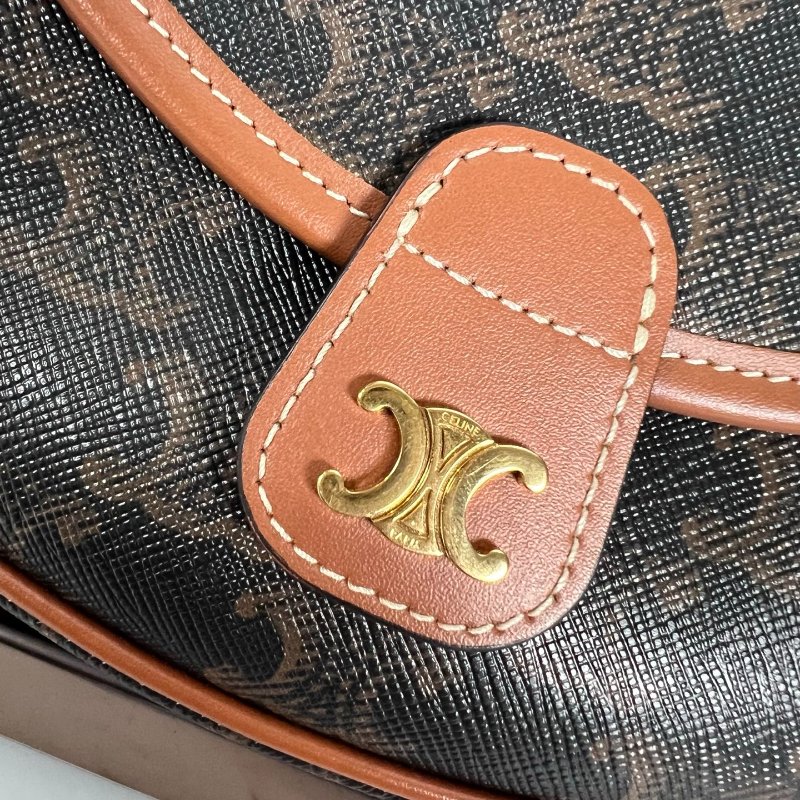 CELINE F.AT.2244 老花BESACE 肩背包 MINI-7