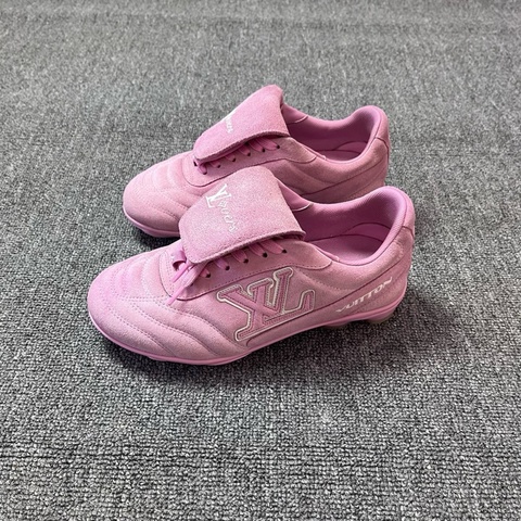 Louis Vuitton 路易威登 LV 新款 Footprint Soccer 粉色足球鞋 尺碼：36.5碼 2.5碼 成色：98新