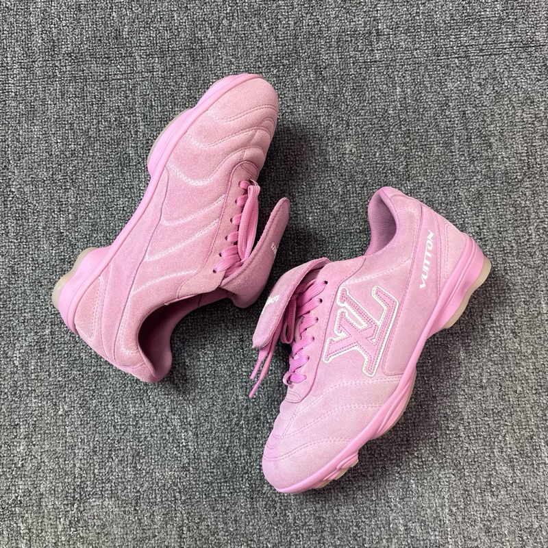 Louis Vuitton 路易威登 LV 新款 Footprint Soccer 粉色足球鞋 尺碼：36.5碼 2.5碼 成色：98新-2