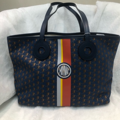 Moynat 藍色小Tote Bag XC496