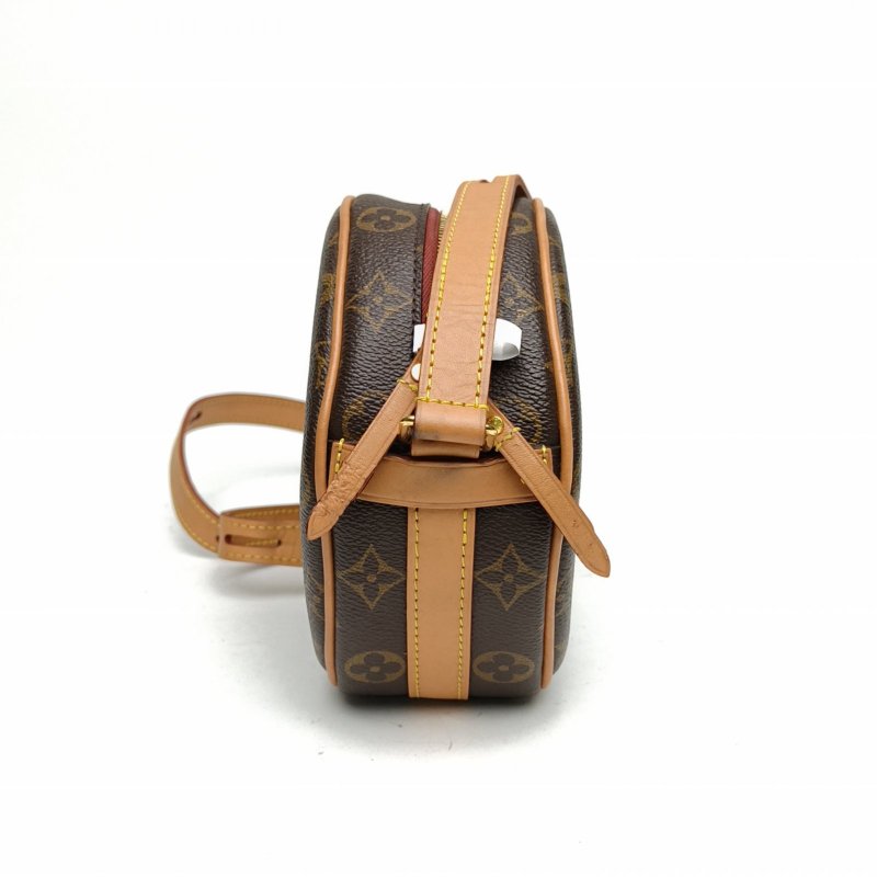 LOUIS VUITTON BOITECHAPEAUSOUPLE軟圓餅小號17老花PVC肩背包-3