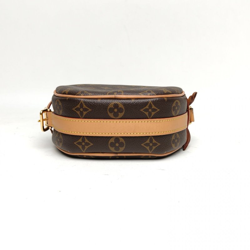 LOUIS VUITTON BOITECHAPEAUSOUPLE軟圓餅小號17老花PVC肩背包-4