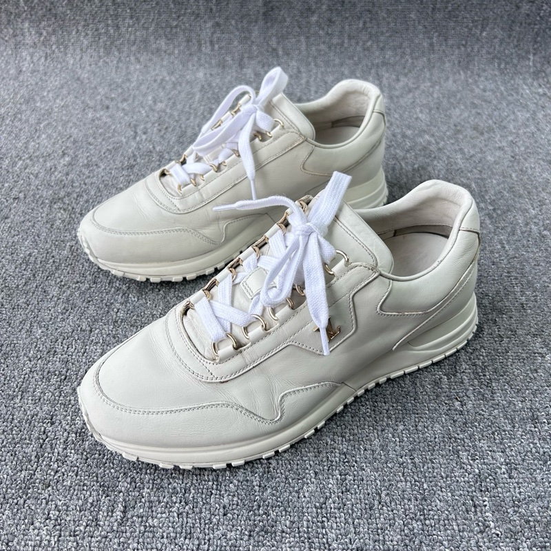 Louis Vuitton 路易威登 LV Runaway 休閒運動鞋 白色牛皮 尺碼：40碼 6碼 成色：98新-0