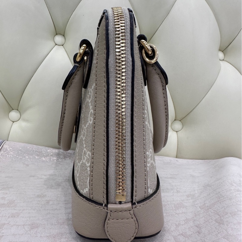 Gucci古驰1955老花mini贝壳包-4