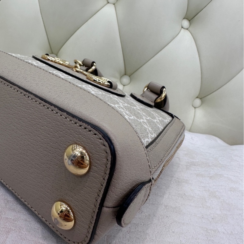 Gucci古驰1955老花mini贝壳包-6