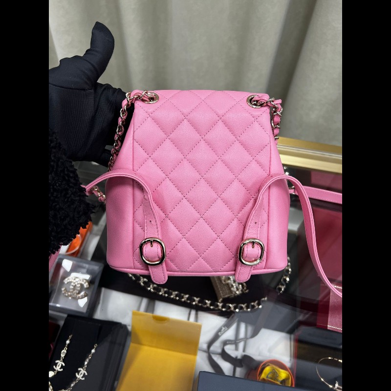 Chanel 23A Duma 
粉色牛皮-2