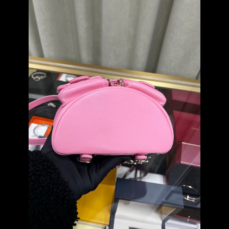 Chanel 23A Duma 
粉色牛皮-7
