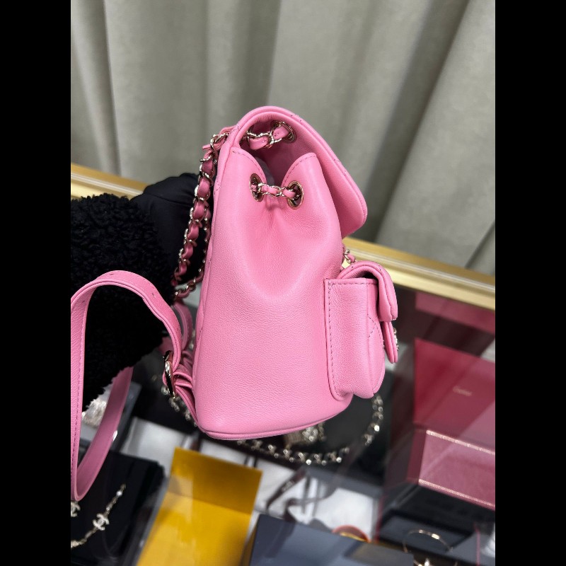 Chanel 23A Duma 
粉色牛皮-8