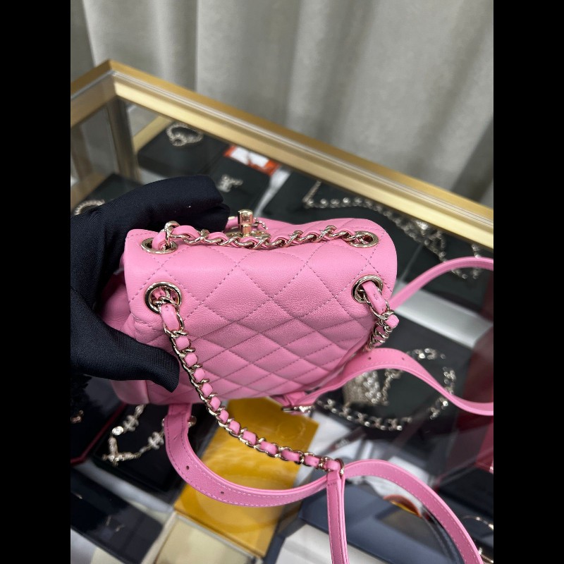 Chanel 23A Duma 
粉色牛皮-13