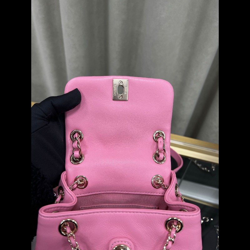 Chanel 23A Duma 
粉色牛皮-19