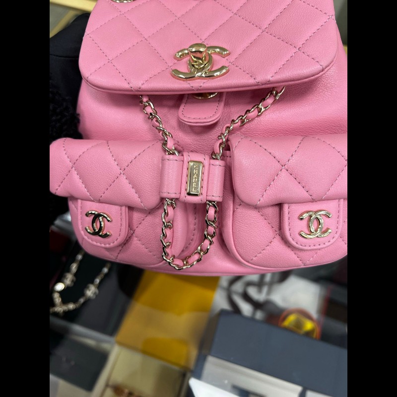 Chanel 23A Duma 
粉色牛皮-21