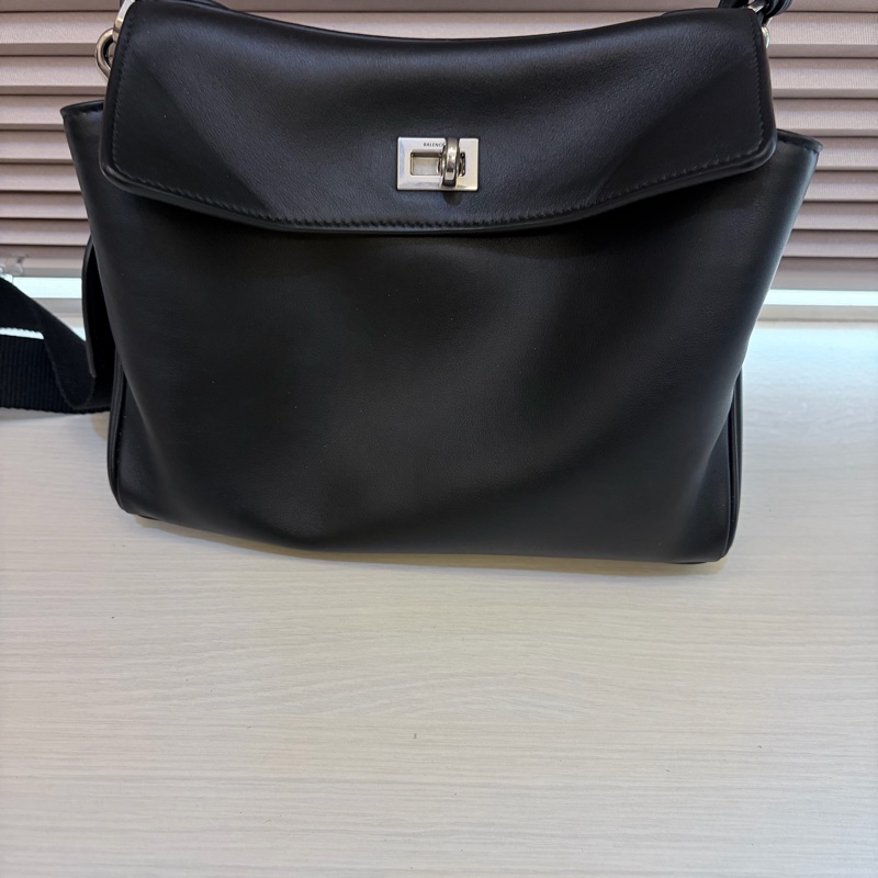 ✨ BALENCIAGA Rodeo 郵差包 小號｜黑色雙背帶男款 ✨-1