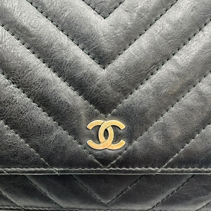 【美收精品】CHANEL 山形紋WOC金鍊側肩包 C-453【隔月月中將轉賣至日本 上架期限30天】-4