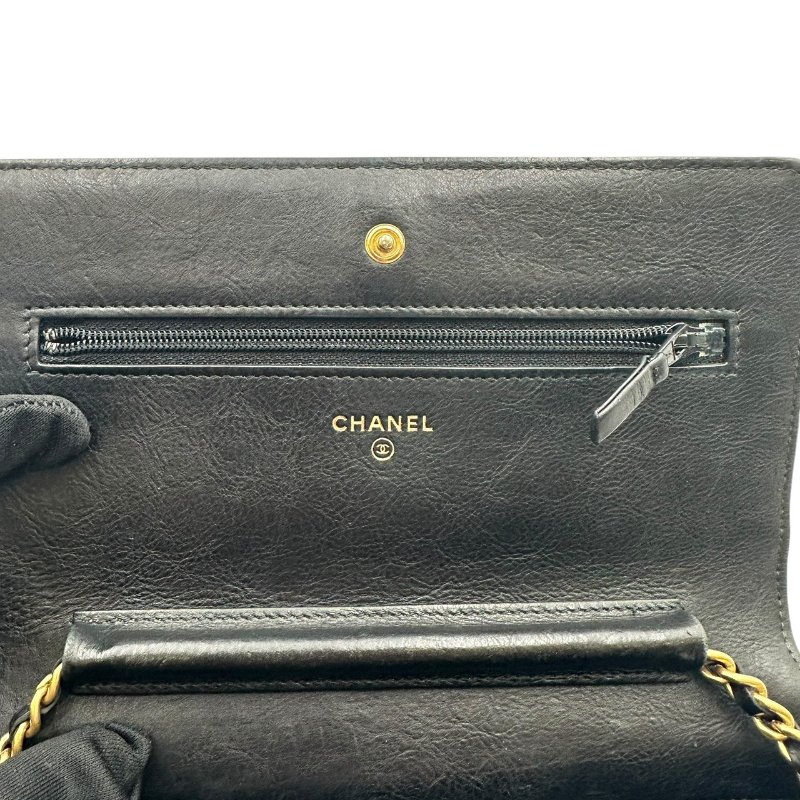 【美收精品】CHANEL 山形紋WOC金鍊側肩包 C-453【隔月月中將轉賣至日本 上架期限30天】-5