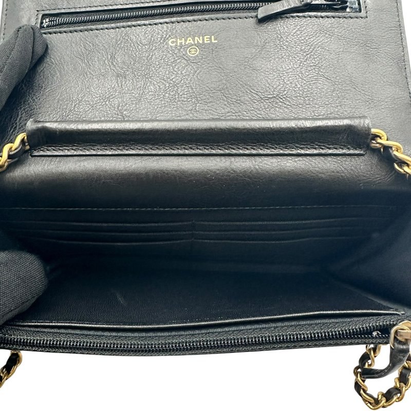 【美收精品】CHANEL 山形紋WOC金鍊側肩包 C-453【隔月月中將轉賣至日本 上架期限30天】-6