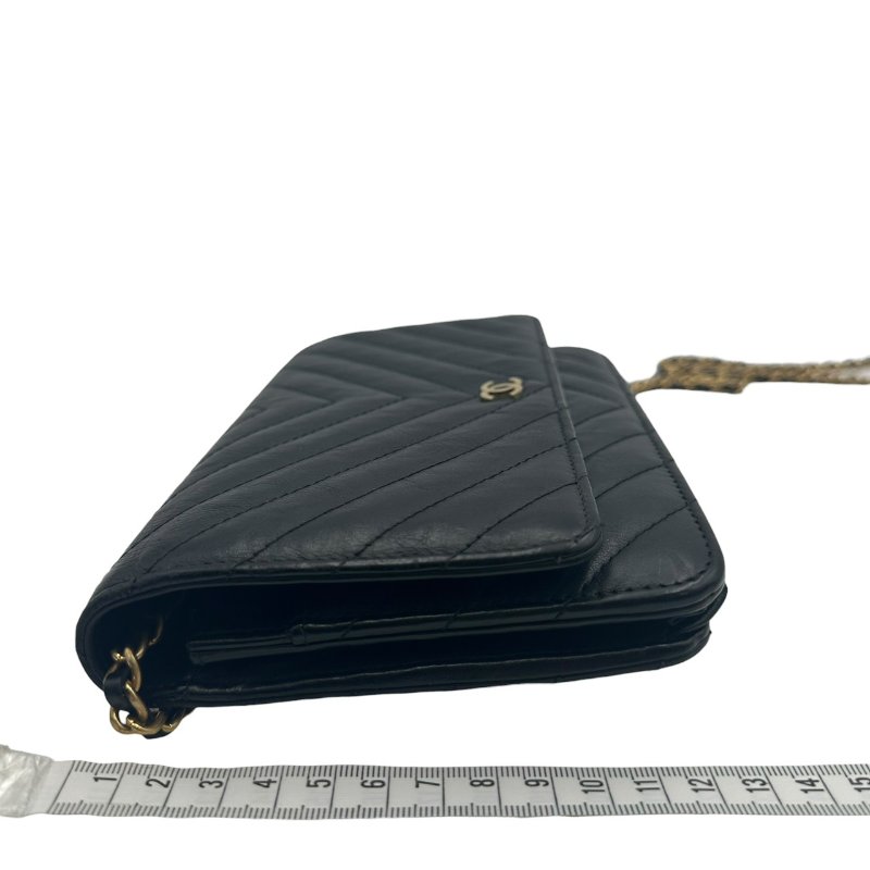 【美收精品】CHANEL 山形紋WOC金鍊側肩包 C-453【隔月月中將轉賣至日本 上架期限30天】-13