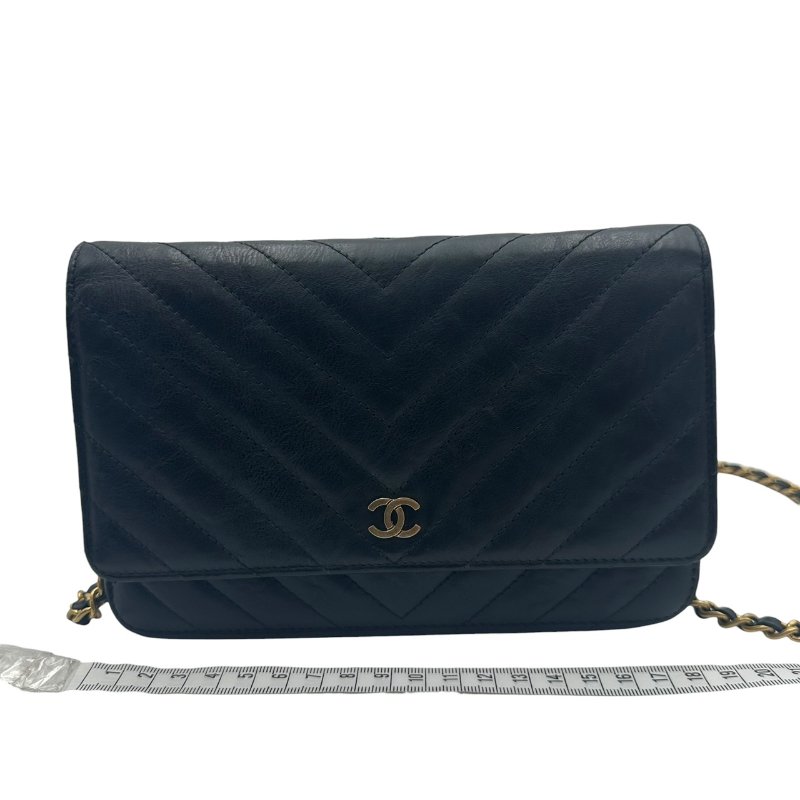 【美收精品】CHANEL 山形紋WOC金鍊側肩包 C-453【隔月月中將轉賣至日本 上架期限30天】-14