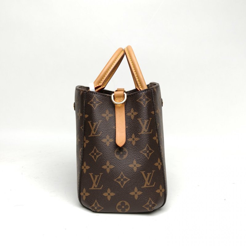 LOUIS VUITTON Montaigne蒙田BB29老花PVC金扣2016肩背包-1