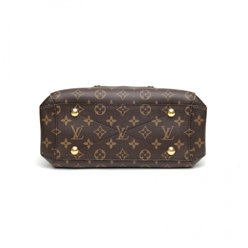 LOUIS VUITTON Montaigne蒙田BB29老花PVC金扣2016肩背包-4