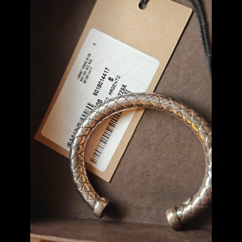 Bottega Veneta 純銀手環-8