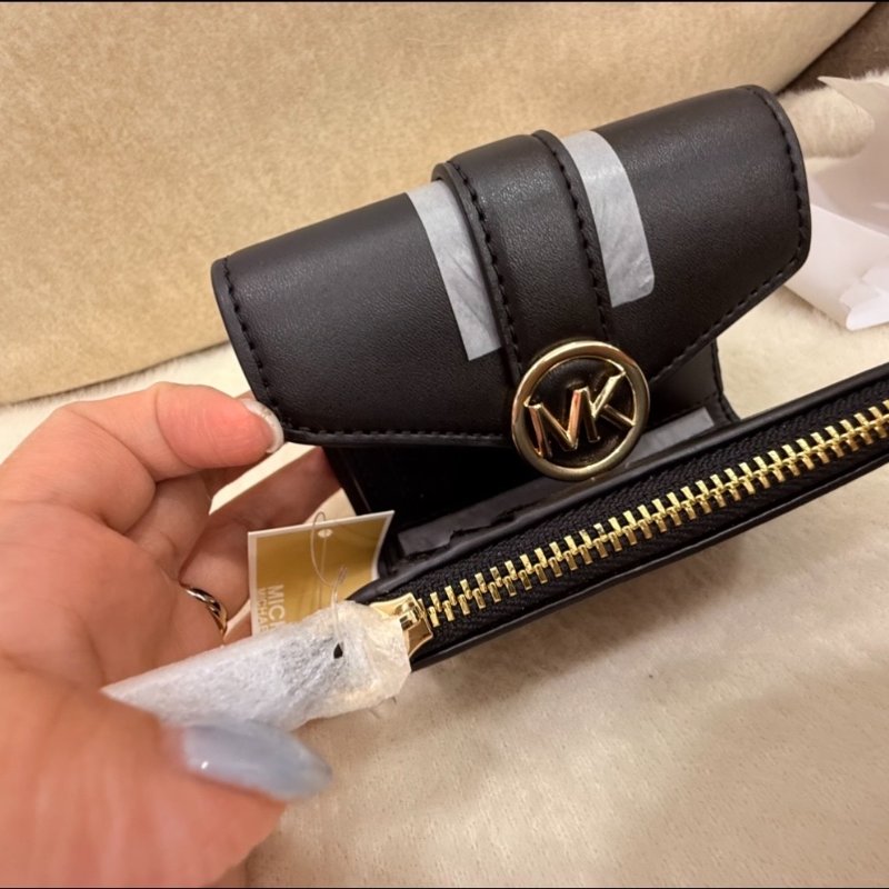 💖全新💖Michael Kors 卡夾鑰匙零錢包 短夾🪄全新優惠價$5000🪄-1