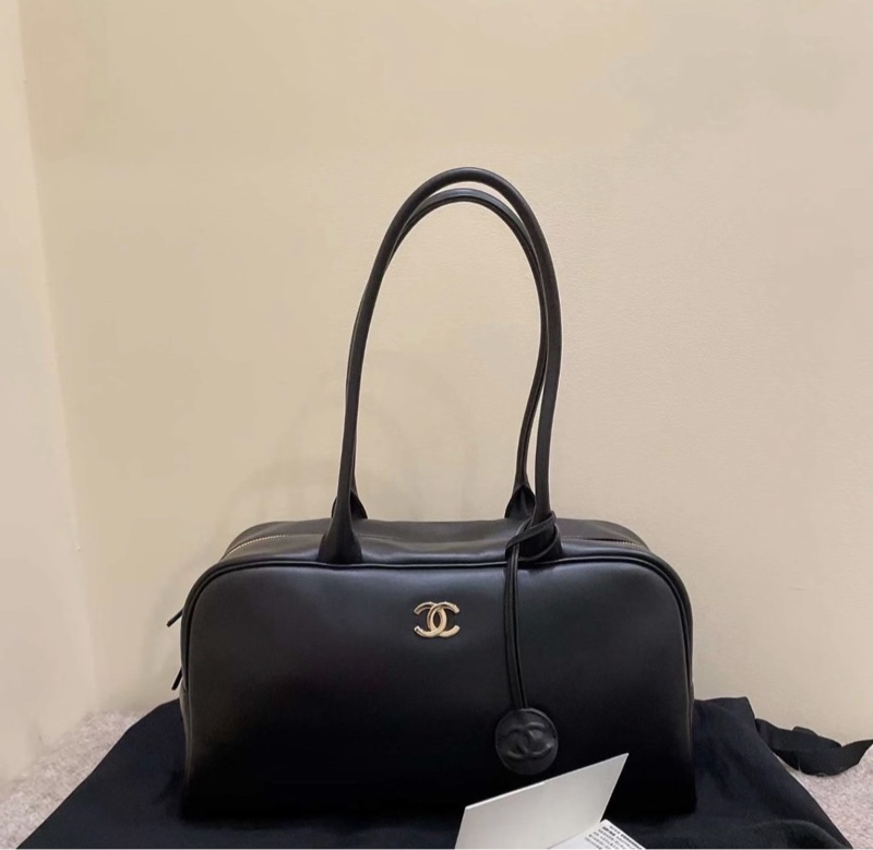 ✨ CHANEL 26S 保齡球包｜黑金經典 ✨-1