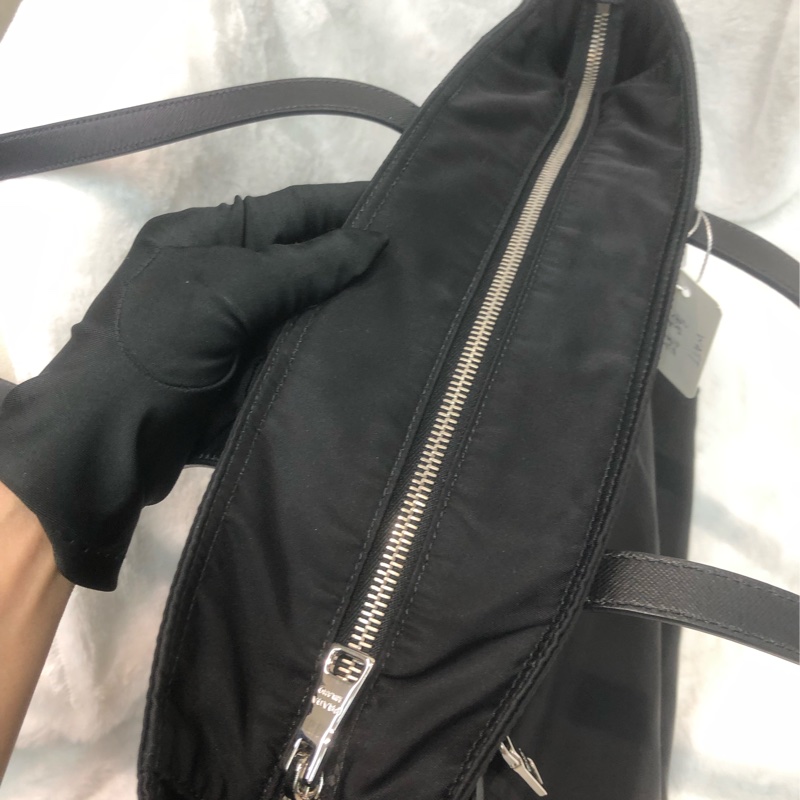 Prada 降落傘料 拉鍊2Way Tote Bay XC497-6