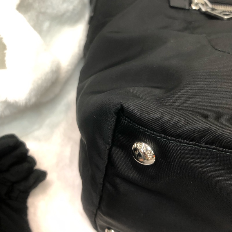 Prada 降落傘料 拉鍊2Way Tote Bay XC497-12
