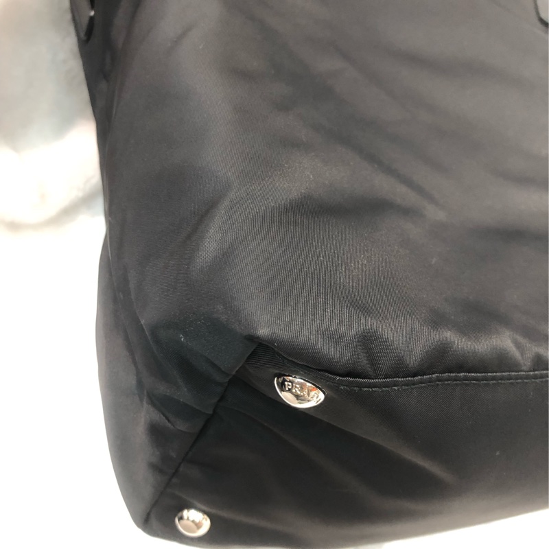 Prada 降落傘料 拉鍊2Way Tote Bay XC497-13