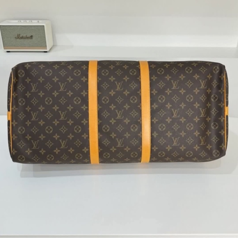 【稀有背帶款😎】 LV Keepall 60 背帶款 旅行袋 （專櫃10.6萬）-3