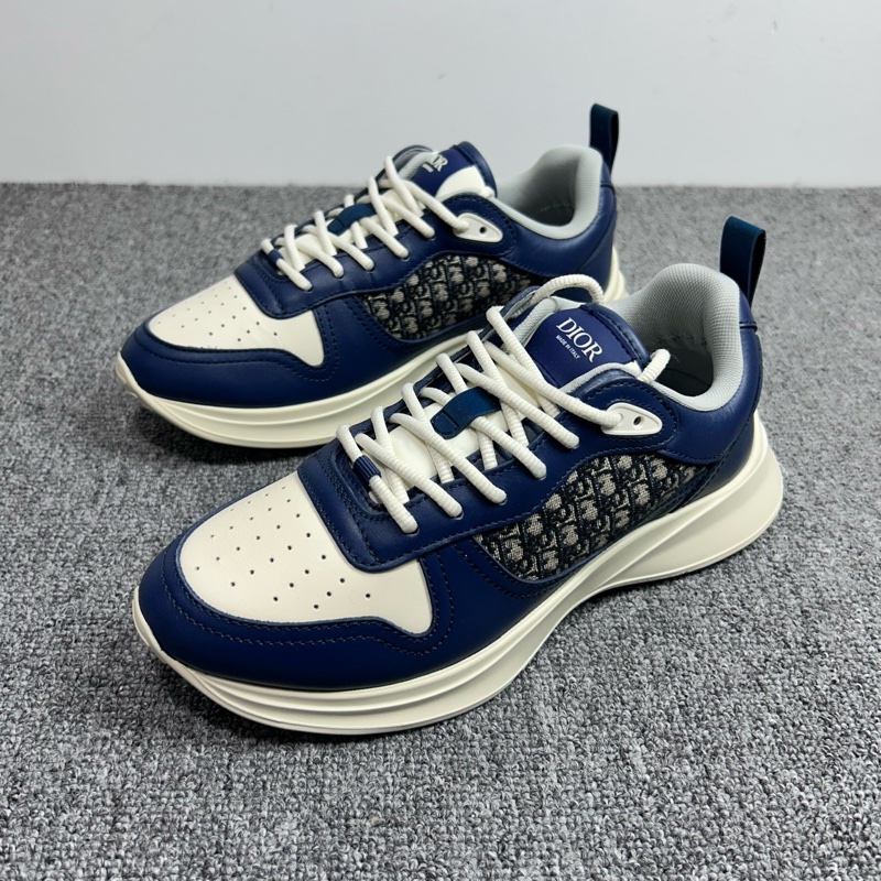 迪奧Dior b25 白藍色休閒鞋  尺碼：38.5碼 成色：全新未使用-0