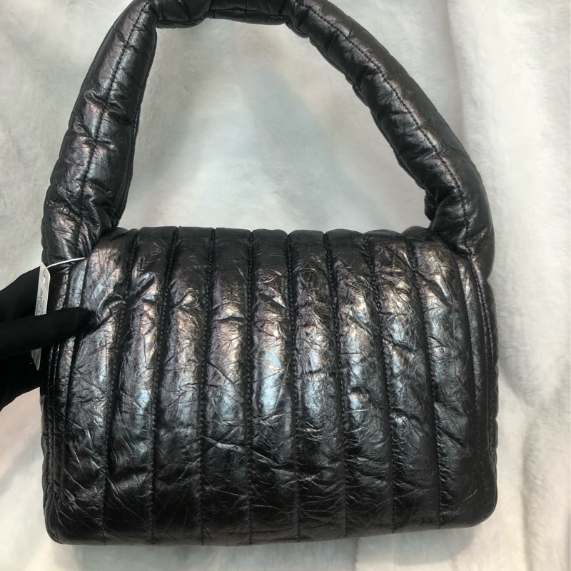 Balenciaga Monaco Sling Bag 金屬色腋下包 XC498-1