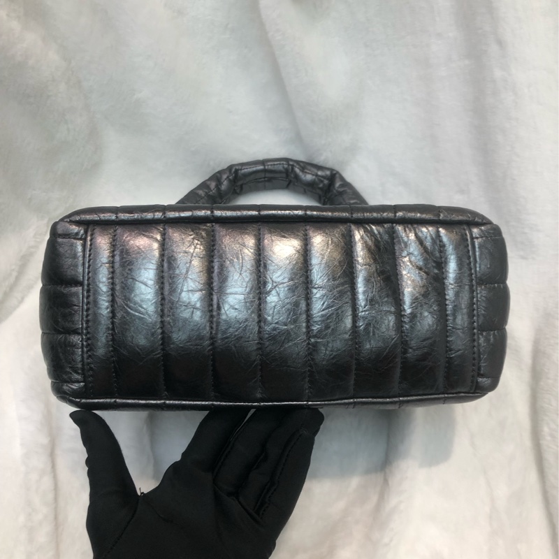 Balenciaga Monaco Sling Bag 金屬色腋下包 XC498-4