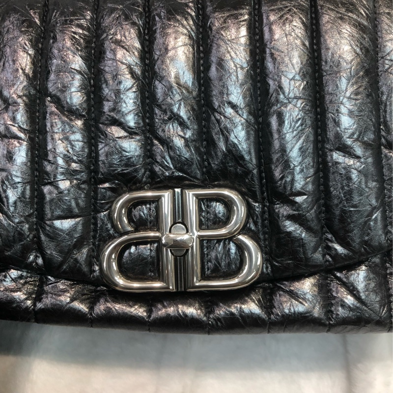 Balenciaga Monaco Sling Bag 金屬色腋下包 XC498-6