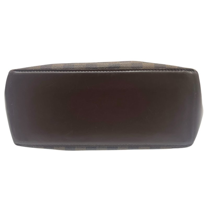 LOUIS VUITTON 路易威登 N51187 CABAS PIANO 托特包 PVC帆布 棋盤格 棕色 金釦-4