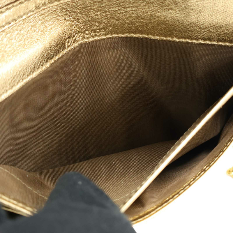 金色牛皮 Vara Bow 肩背包 KM-22C408【Salvatore Ferragamo 菲拉格慕】 KM-22C408-3