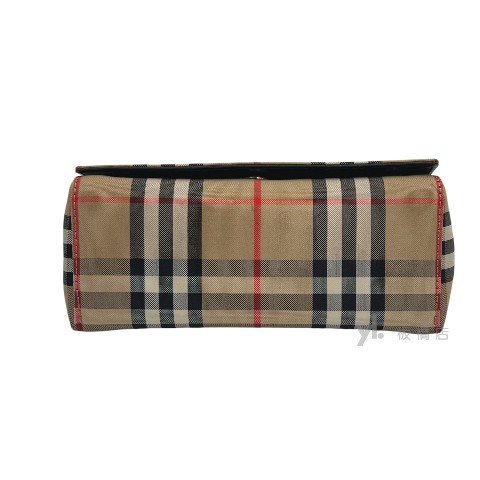 Y1967-Burberry Note格紋斜背包-4