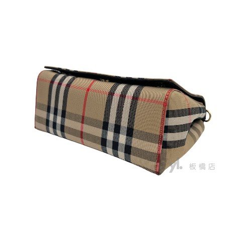 Y1967-Burberry Note格紋斜背包-7