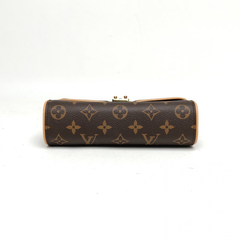 LOUIS VUITTON POCHETTECAMILLE鏈條包老花PVC金扣晶片肩背包-4